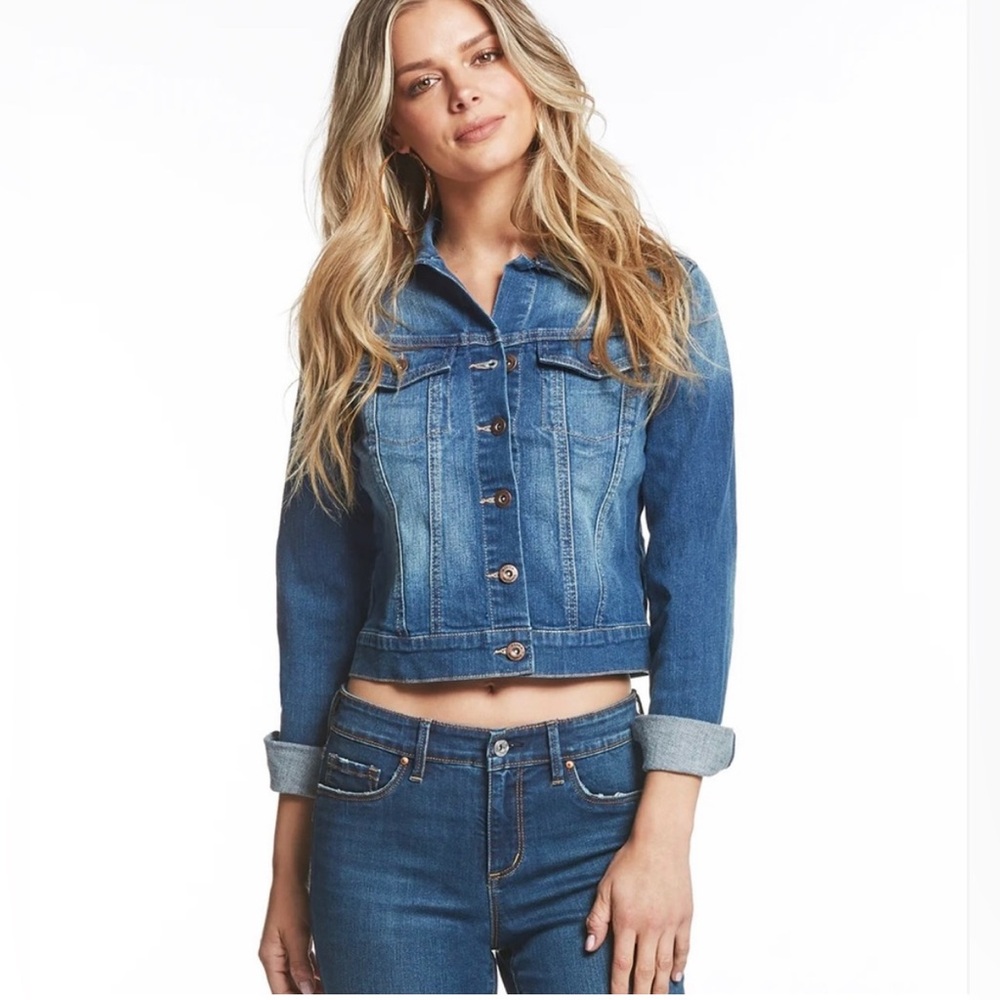 Jessica Simpson Pixie Jean Jacket Size S